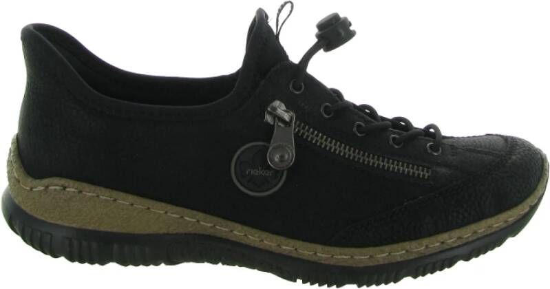 Rieker Casual herenschoenen Black Heren