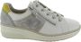 Rieker Casual Schoenen Zwart Leer Slip-On Gray Heren - Thumbnail 1