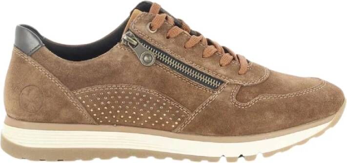 Rieker Dames Cognac Schoenen Brown Dames