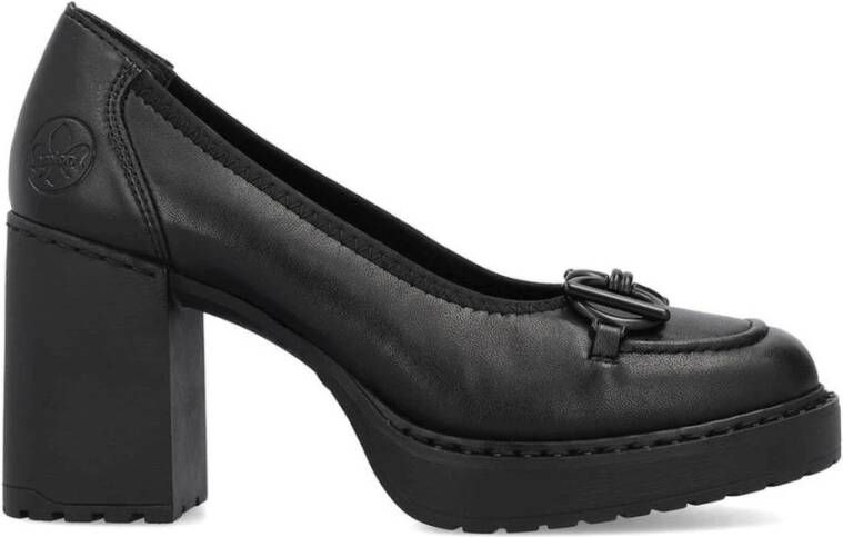 Rieker Elegante Gesloten Formele Zakelijke Schoenen Black Dames