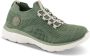 Rieker Groene Sneakers met Comfort en Flexibiliteit Green Dames - Thumbnail 1