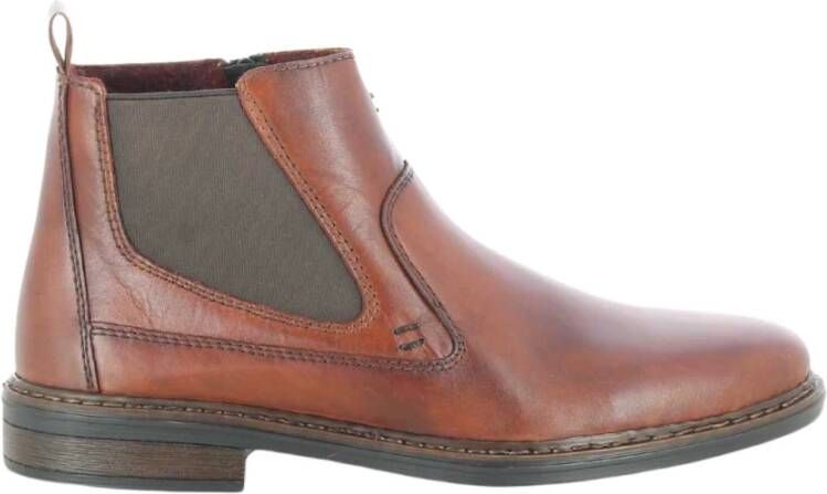 Rieker Heren Schoenen Cognac Brown Heren