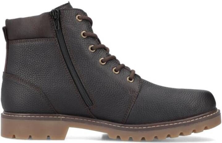 Rieker Heren Veterschoenen Black Heren