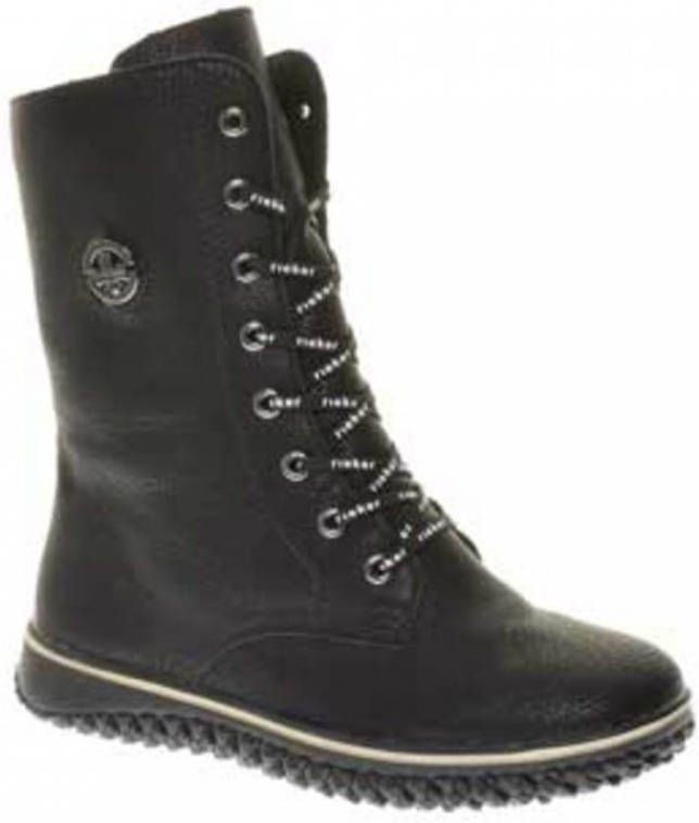 Rieker Casual Veterschoenen Black Dames