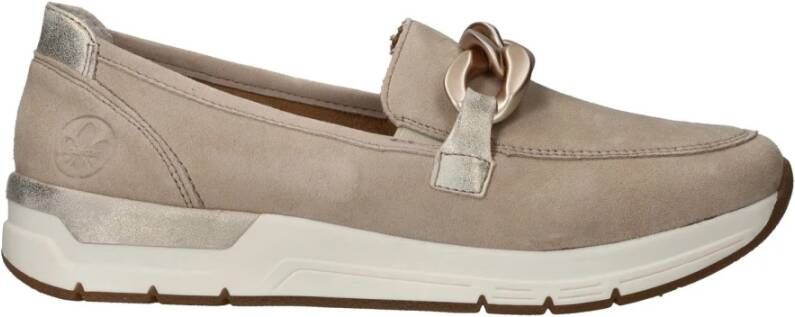 Rieker instapper Beige Dames