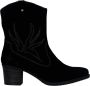 Rieker Elegant Western Style Zwarte Laarzen Black Dames - Thumbnail 2