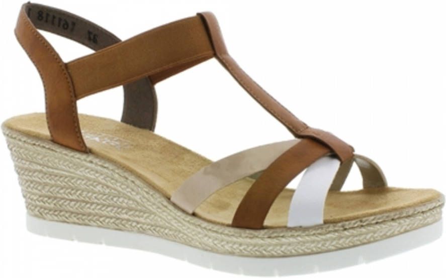 Rieker Lagro Sandal White