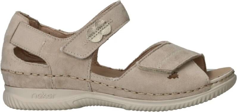 Rieker sandaal Beige Dames