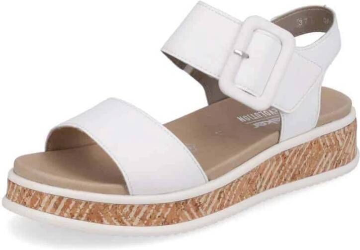 Rieker Sandals White Dames