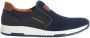 Rieker Slip-on sneakers Casual slipper vrijetijdsschoen met contrastnaad - Thumbnail 2