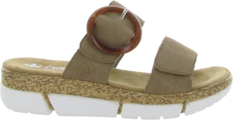 Rieker Stijlvolle Schoenen 66853 Beige Dames