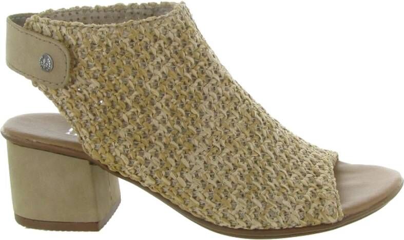 Rieker Stijlvolle Schoenen 68163 Beige Dames