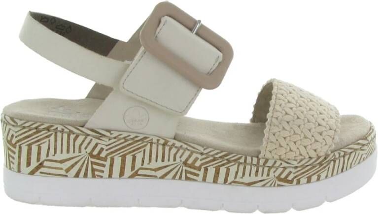 Rieker Stijlvolle Schoenen V3964 Beige Dames