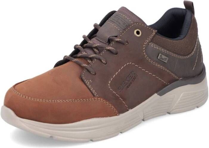 Rieker Stijlvolle Sneakers voor Mannen en Vrouwen Brown Heren