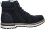 Rieker Warm Gevoerde Veterschoenen Black Heren - Thumbnail 1