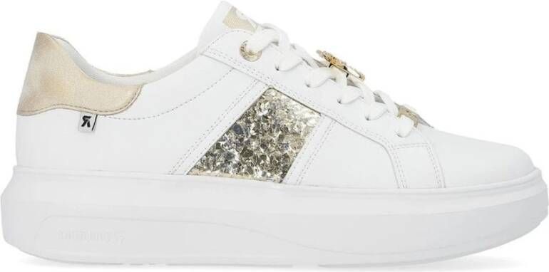 Rieker Witte Sneakers voor Vrouwen White Dames