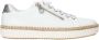 Rieker Witte Zomer Sneakers Elastische Veters White Dames - Thumbnail 3