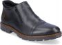 Rieker Zwarte Casual Gesloten Booties Black Heren - Thumbnail 1