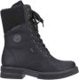 Rieker Zwarte Gesloten Booties Enkellaarzen Black Dames - Thumbnail 9