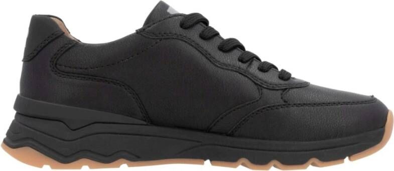 Rieker Zwarte Casual Heren Sneakers Black Heren