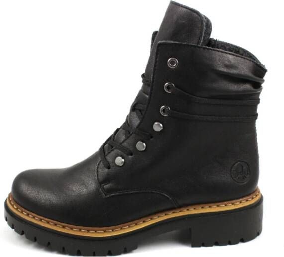 Rieker Hoge veterschoenen met casual vetersluiting