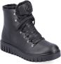 Rieker Zwarte Gesloten Booties Black Dames - Thumbnail 1