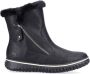 Rieker Zwarte Gesloten Booties Black Dames - Thumbnail 1