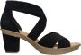 Rieker Zwarte Synthetische Hoge Hak Sandalen Black Dames - Thumbnail 3