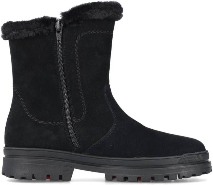 Rieker Zwarte Winterlaarzen met Verwijderbare Studs Black Dames