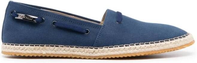 Roberto Cavalli Blauwe Casual Loafers Blue Heren