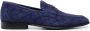 Roberto Cavalli Blauwe Suède Casual Loafers Blue Heren - Thumbnail 1