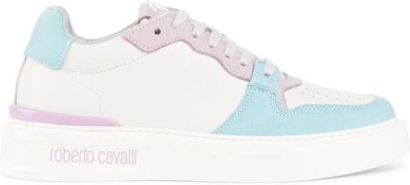 Roberto Cavalli Monogram Sneakers met Logo Print Multicolor Dames