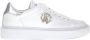 Roberto Cavalli Monogram Sneakers met Logo Print White Dames - Thumbnail 1