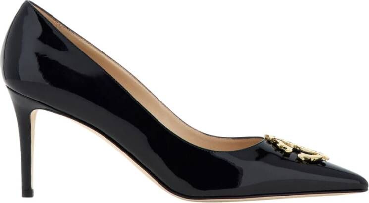 Roberto Cavalli Monogram Stiletto Pumps Black Dames