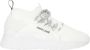 Roberto Cavalli Stijlvolle leren hardloopschoenen White Heren - Thumbnail 1