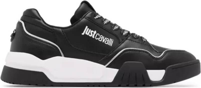 Just Cavalli Stijlvolle Sneakers voor Mannen en Vrouwen Black Heren