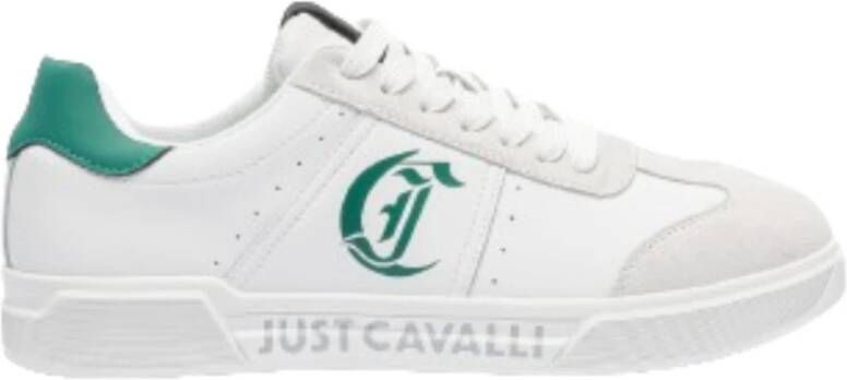 Roberto Cavalli Stijlvolle Sneakers voor Mannen White Heren