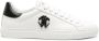 Roberto Cavalli Witte Leren Sneakers voor Mannen White Heren - Thumbnail 5