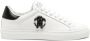 Roberto Cavalli Witte Leren Casual Trainers Sneakers White Dames - Thumbnail 1