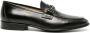 Roberto Cavalli Zwarte Leren Casual Loafers Black Heren - Thumbnail 1