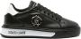 Roberto Cavalli Zwarte leren casual trainers Black Dames - Thumbnail 1