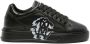 Roberto Cavalli Zwarte Leren Casual Trainers Sneakers Black Dames - Thumbnail 5