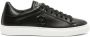 Roberto Cavalli Zwarte Leren Casual Trainers Sneakers Black Heren - Thumbnail 5