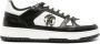 Roberto Cavalli Zwarte Leren Casual Trainers Sneakers Black Heren - Thumbnail 1