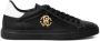 Roberto Cavalli Zwarte Leren Sneaker Black Heren - Thumbnail 1