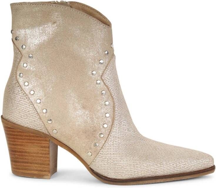 Roberto d'Angelo Elegante Bootie Marie Beige Dames