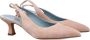 Roberto Festa 5cm Slingback Pumps van Zacht Suède Roze Dames - Thumbnail 1