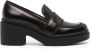 Roberto Festa Block Heel Loafers Black Dames - Thumbnail 1