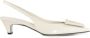 Roberto Festa Bone White Leren Slingback Sandalen White Dames - Thumbnail 1