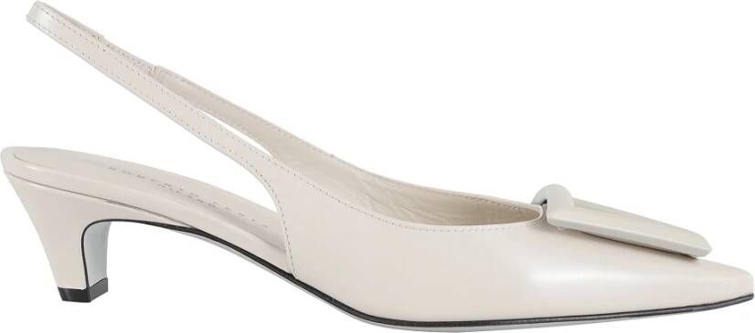 Roberto Festa Elegante Leren Enkellaarzen Gray Dames